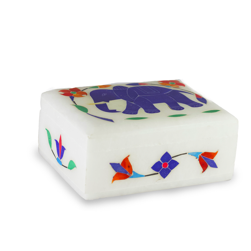 Marble Jewellery Box (Rectangular)