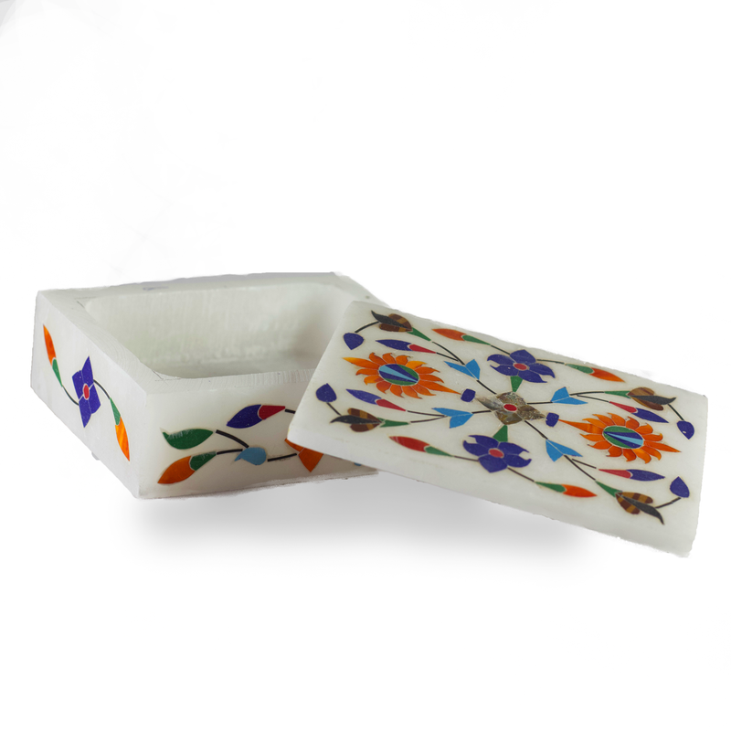 Marble Jewellery Box (Rectangle)