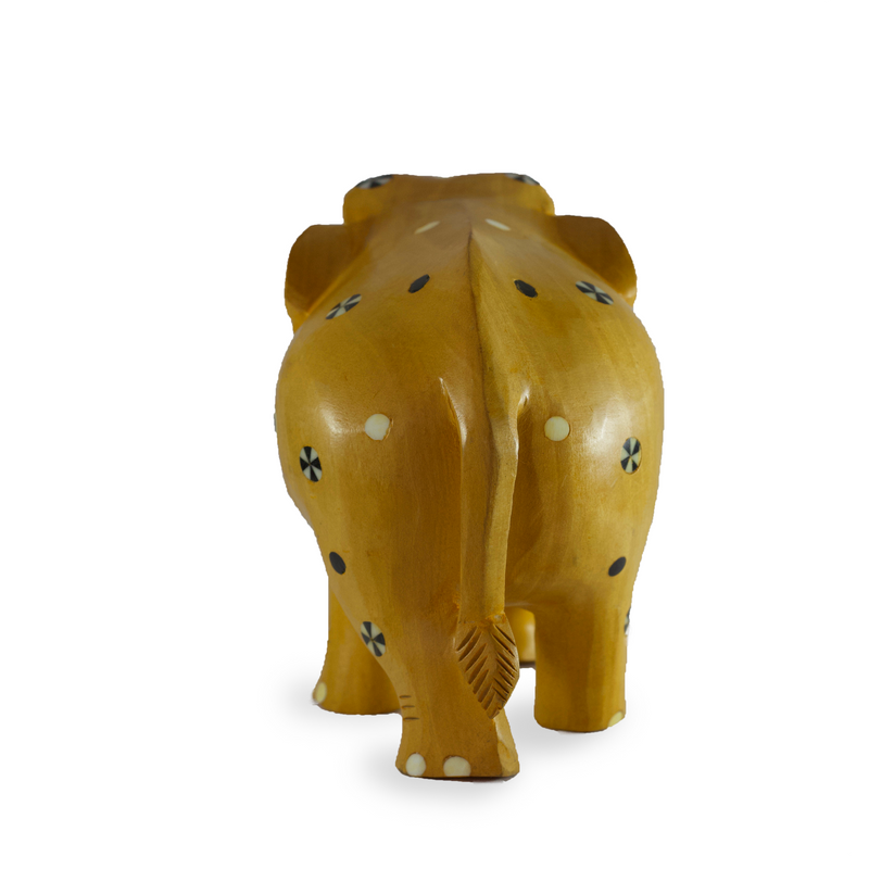 Wooden Elephant - Inlay Work