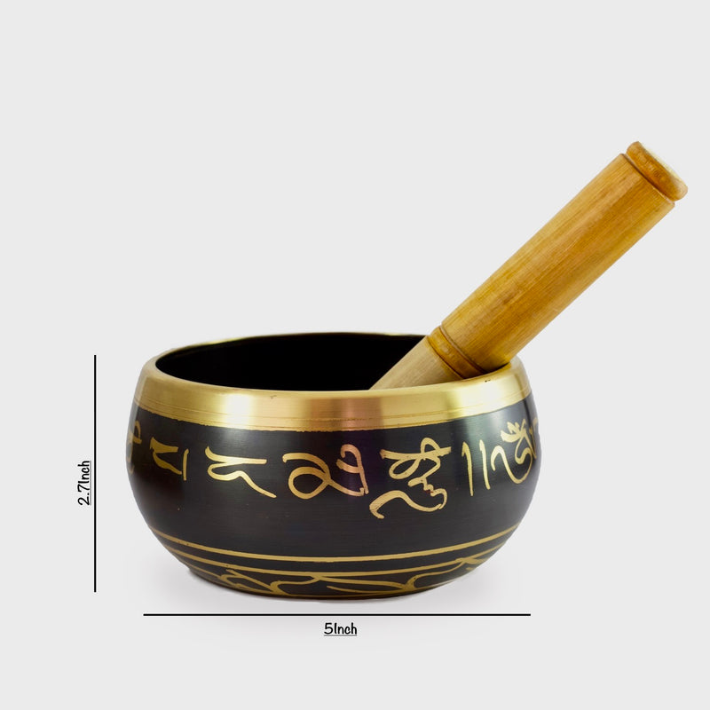 Singing Bowl Brown