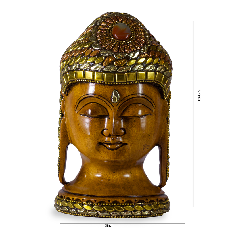 Buddha Head (Metal Work)