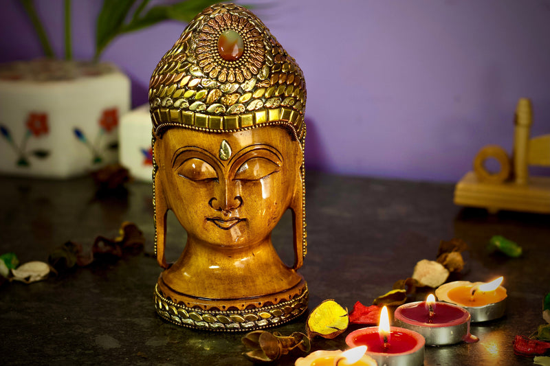 Buddha Head (Metal Work)