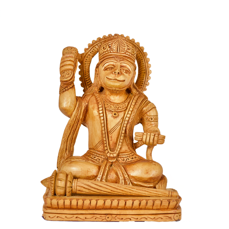 God Hanuman Sitting