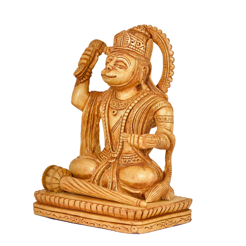 God Hanuman Sitting