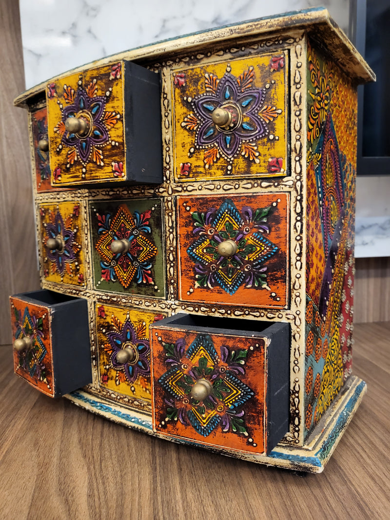 Rajwada style wooden Jewellery Box