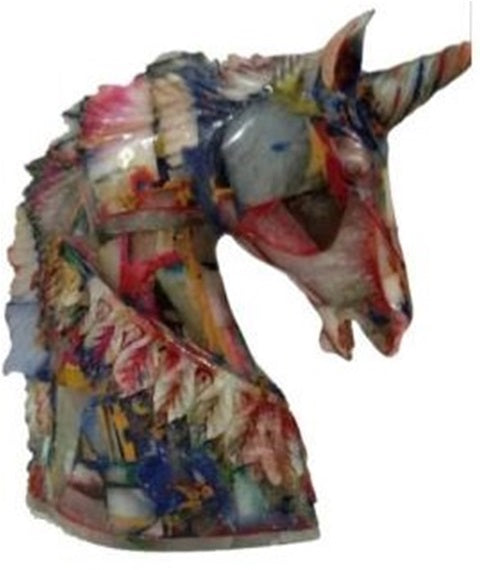 Multicolor Marble Horse