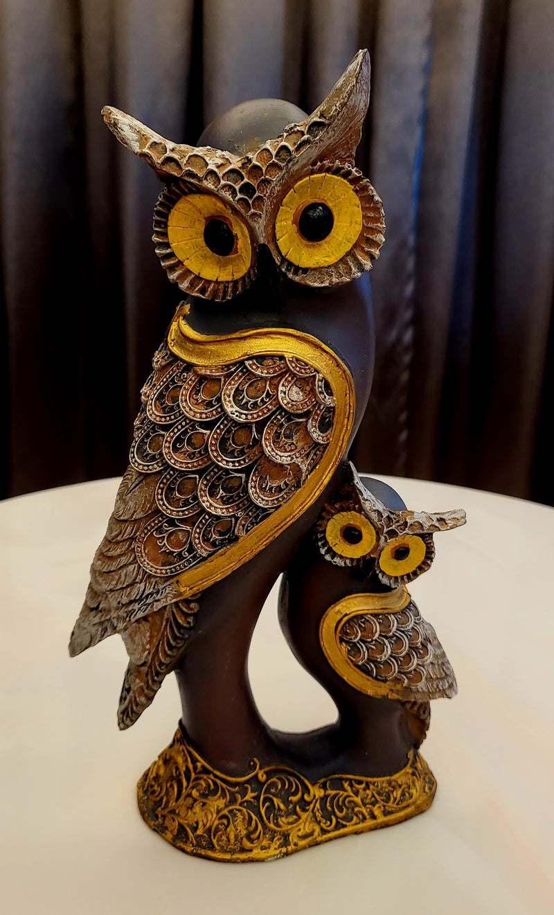 Owl figurines